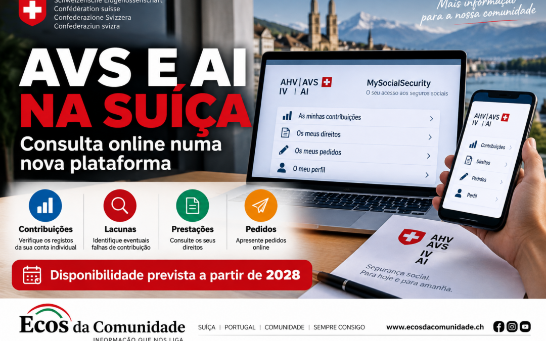 AVS e AI na Suíça vão poder ser consultados online numa nova plataforma