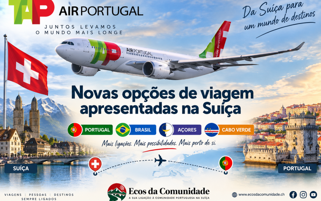 TAP apresenta na Suíça novas opções de viagem via Portugal