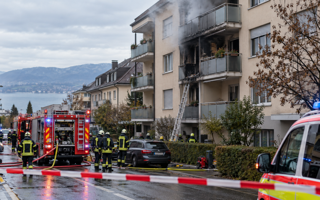 Explosão num prédio em Neuchâtel faz quatro feridos, um em estado grave