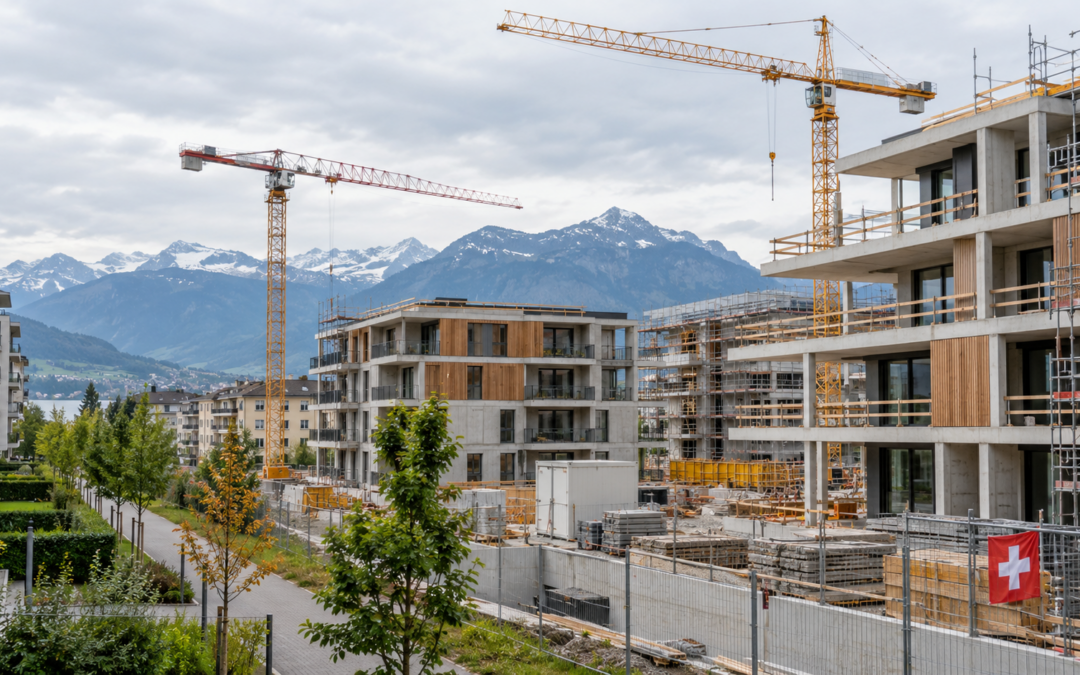 Suíça simplifica regras para acelerar a construção de habitações