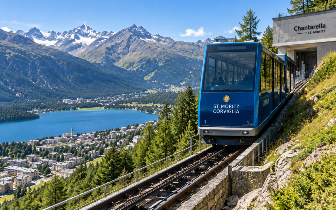 St. Moritz: funiculares de Corviglia reabrem após obras de 10 milhões de francos